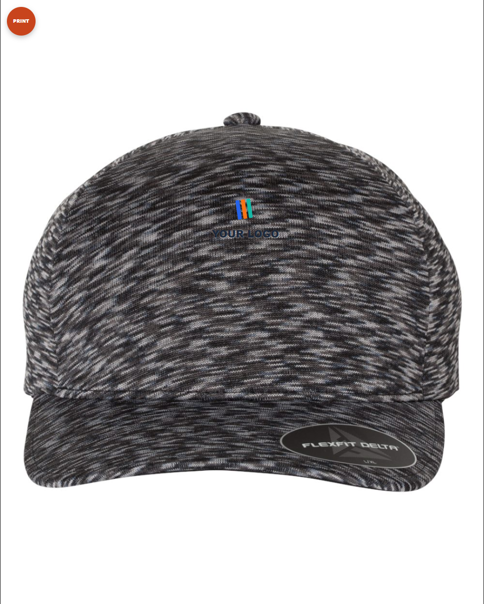 Delta Seamless Unipanel Cap — Print (DTF)