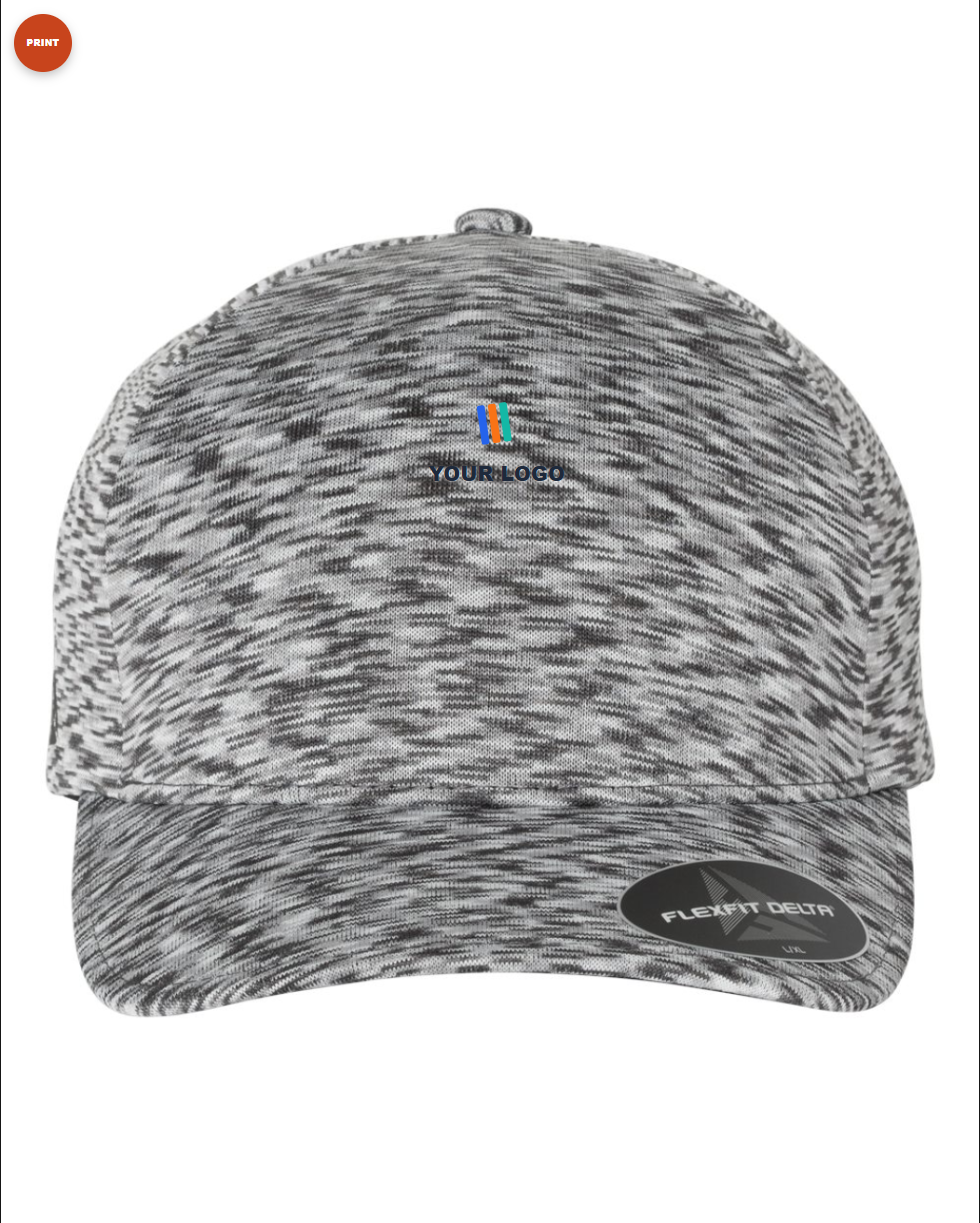 Delta Seamless Unipanel Cap — Print (DTF)