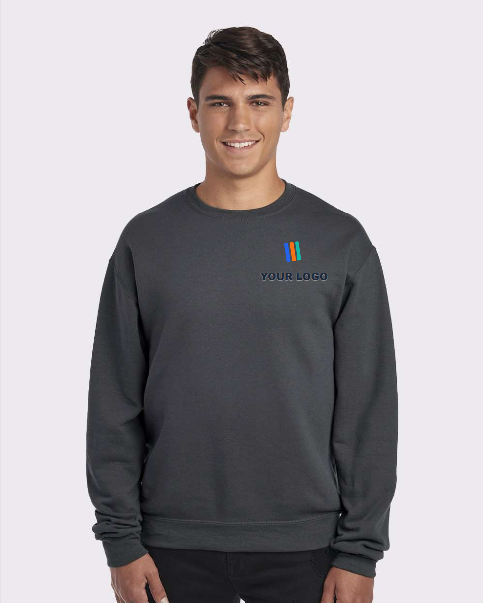 Unisex NuBlend Crewneck Sweatshirt — Embroidered