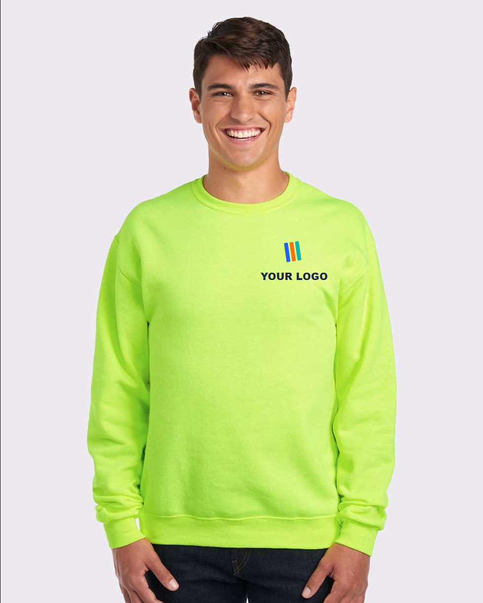 Unisex NuBlend Crewneck Sweatshirt — Embroidered