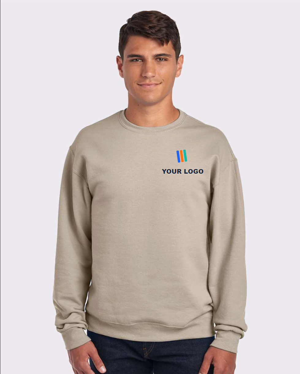 Unisex NuBlend Crewneck Sweatshirt — Embroidered