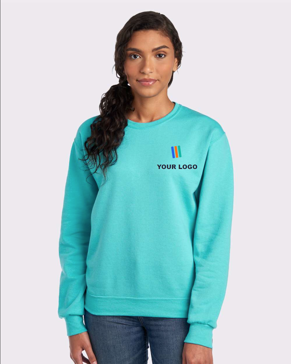 Unisex NuBlend Crewneck Sweatshirt — Embroidered