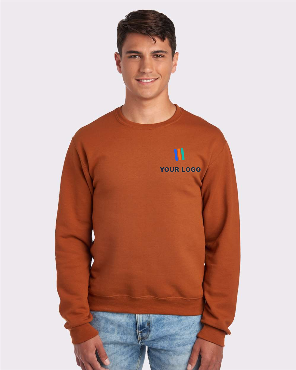 Unisex NuBlend Crewneck Sweatshirt — Embroidered