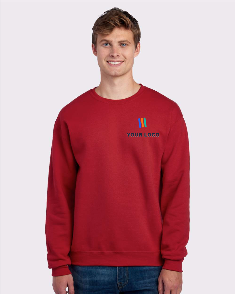 Unisex NuBlend Crewneck Sweatshirt — Embroidered