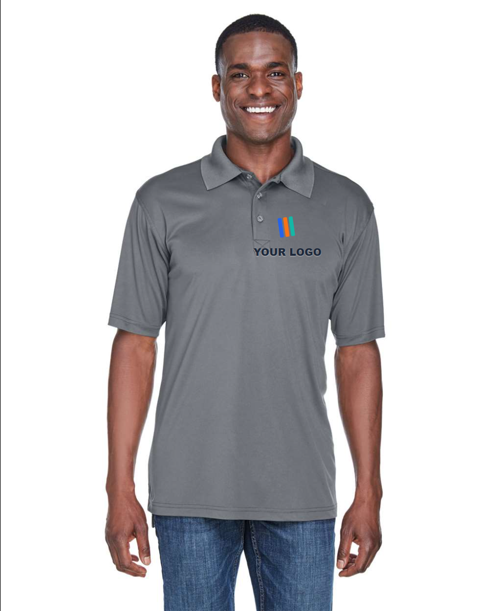 Men's Cool & Dry Sport Performance Interlock Polo — Embroidered