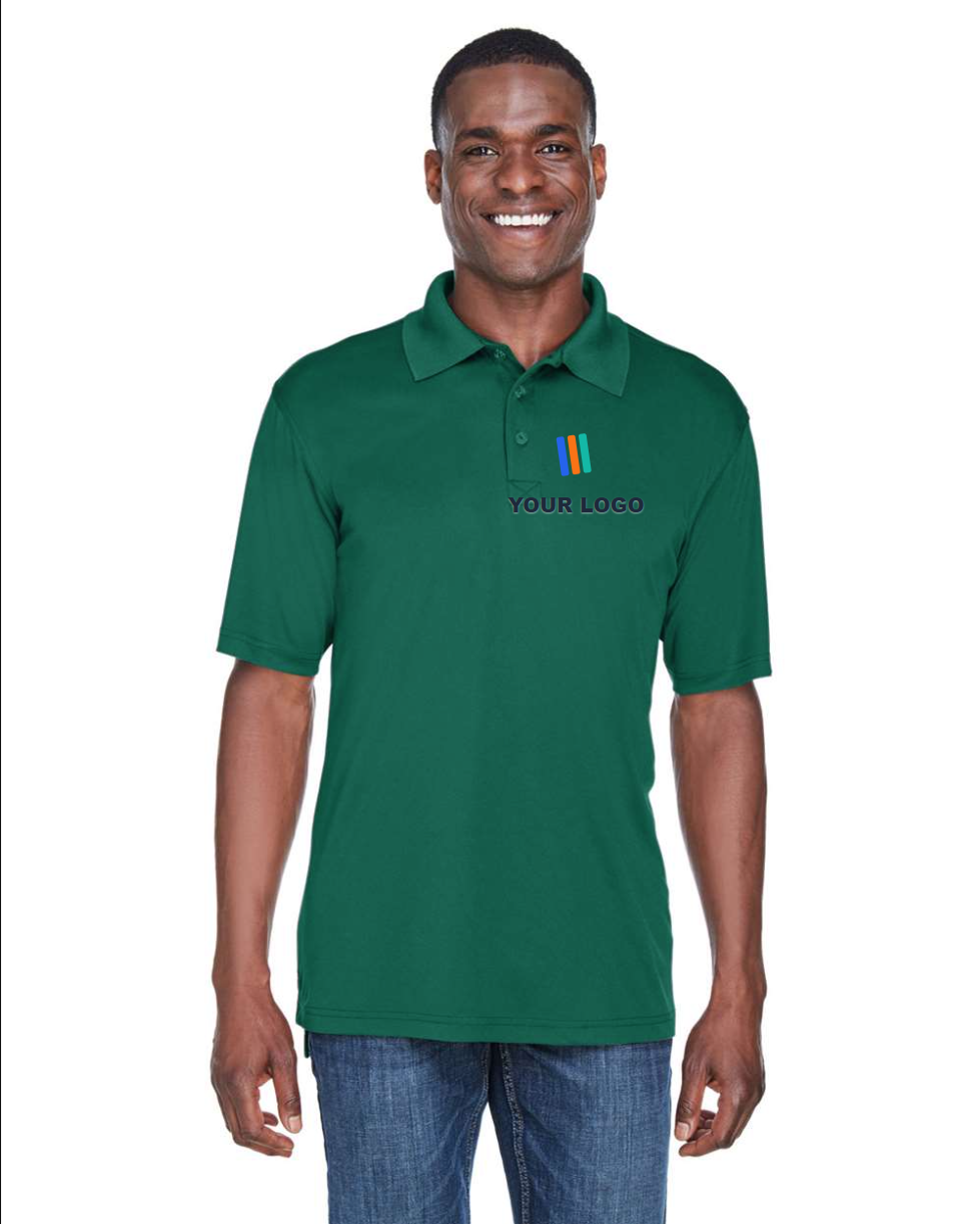 Men's Cool & Dry Sport Performance Interlock Polo — Embroidered