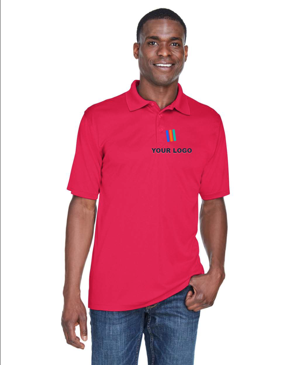 Men's Cool & Dry Sport Performance Interlock Polo — Embroidered