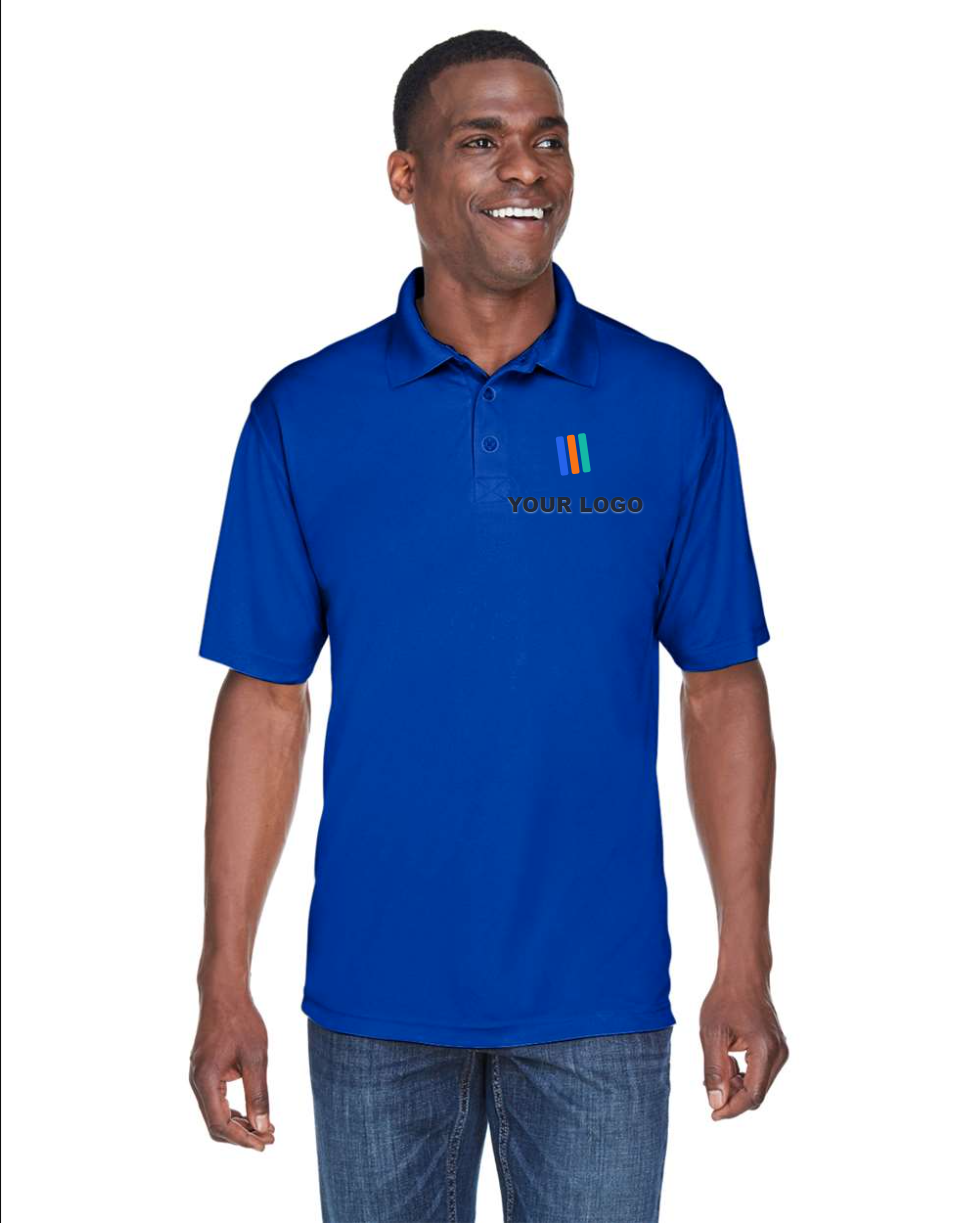 Men's Cool & Dry Sport Performance Interlock Polo — Embroidered