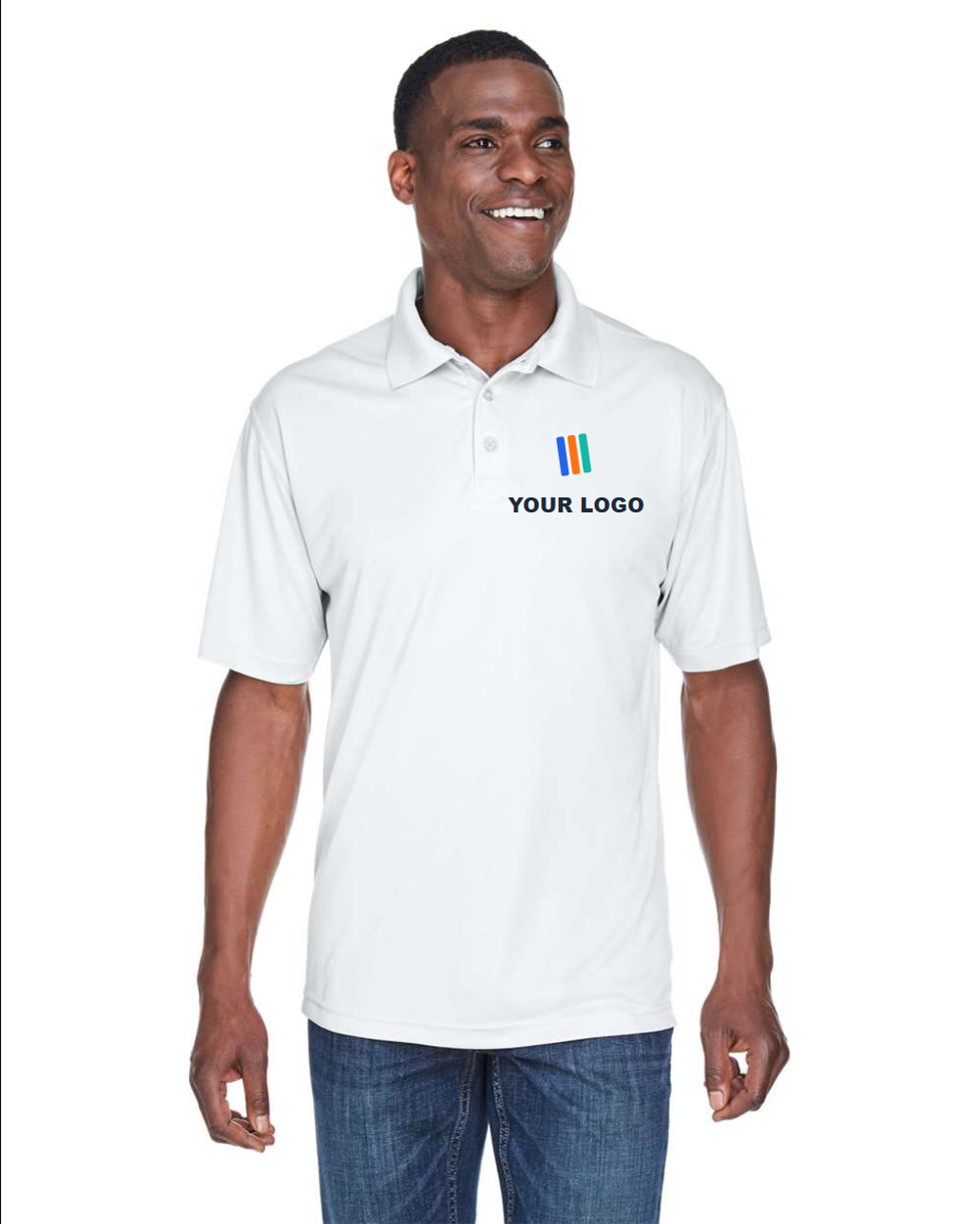 Men's Cool & Dry Sport Performance Interlock Polo — Embroidered