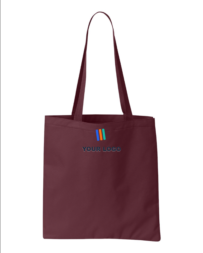Madison Basic Tote Bag — Embroidered