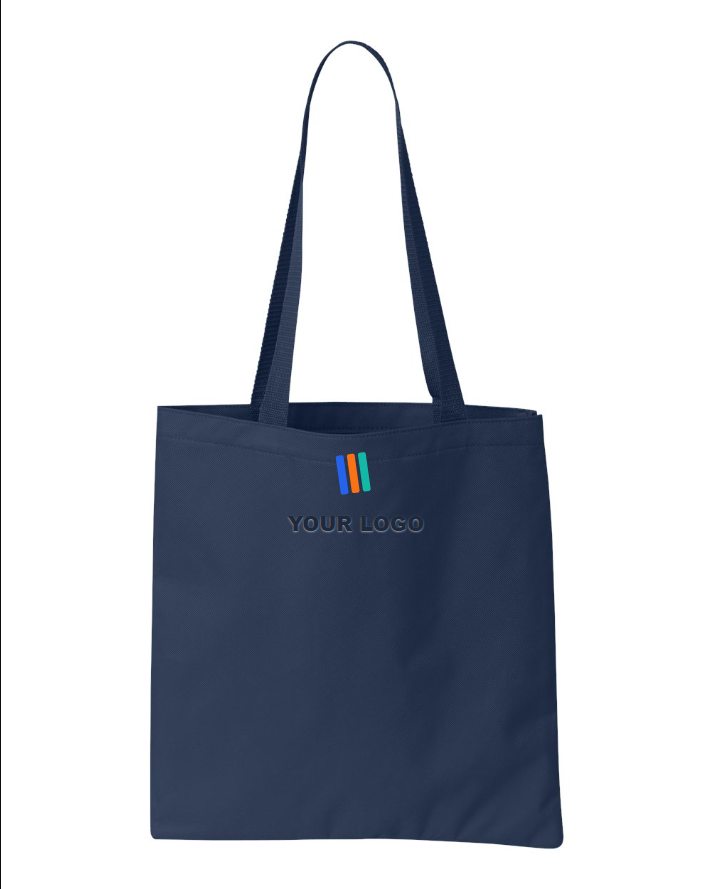Madison Basic Tote Bag — Embroidered