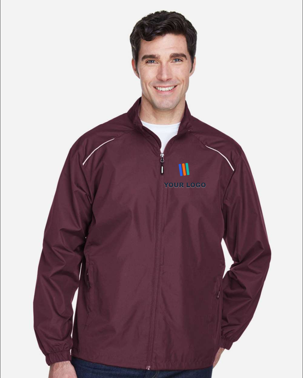 Men's Unlined Light Jacket — Embroidered