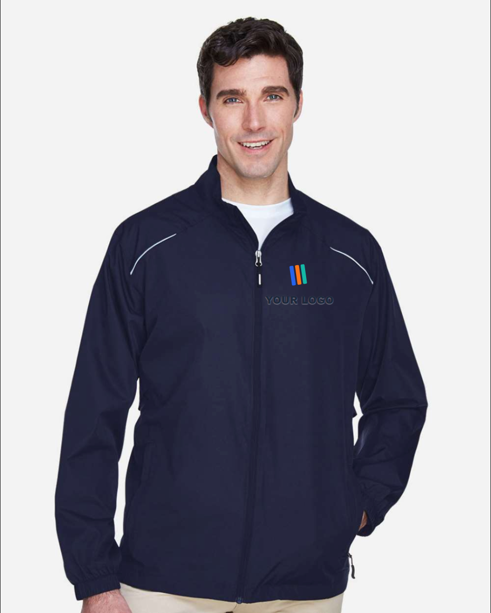 Men's Unlined Light Jacket — Embroidered