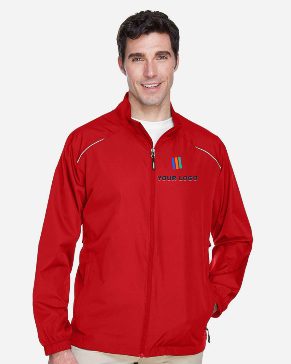 Men's Unlined Light Jacket — Embroidered
