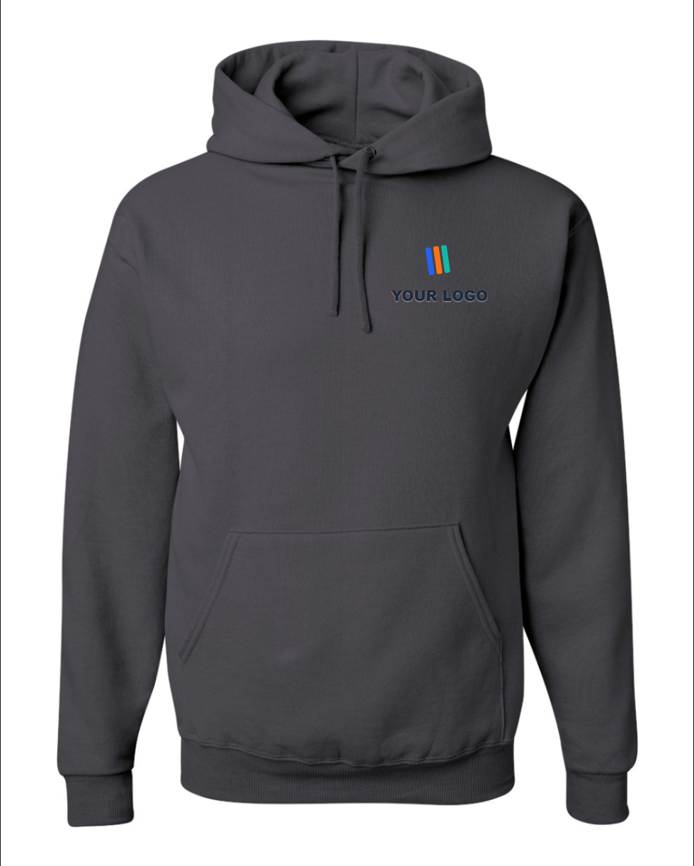 NuBlend Pullover Hooded Sweatshirt — Embroidered