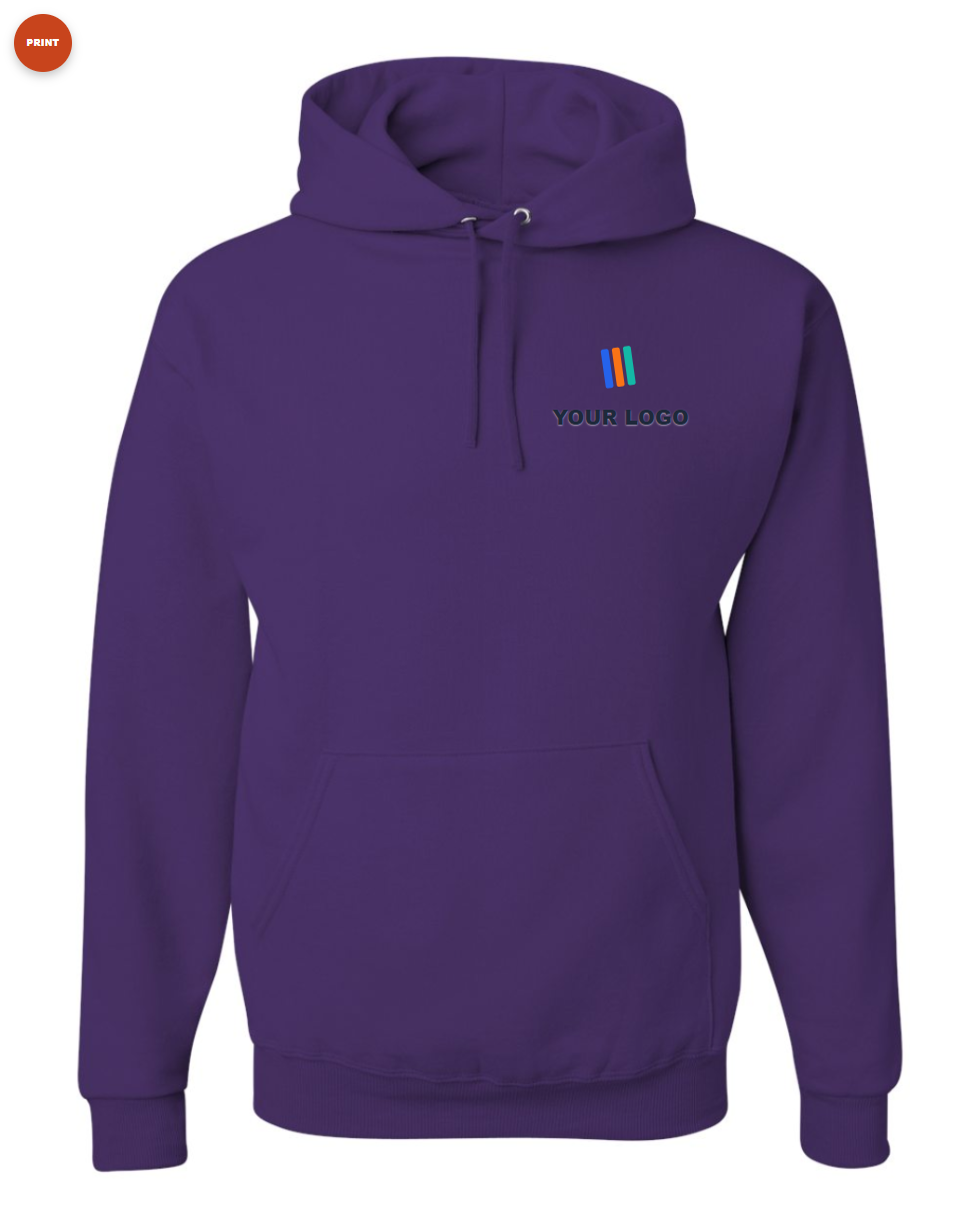 NuBlend Pullover Hooded Sweatshirt — Print (DTF)