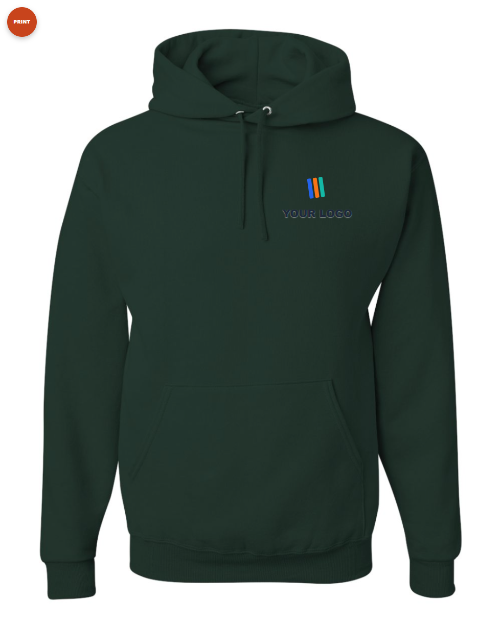 NuBlend Pullover Hooded Sweatshirt — Print (DTF)