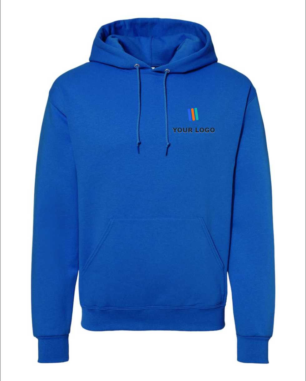 NuBlend Pullover Hooded Sweatshirt — Embroidered