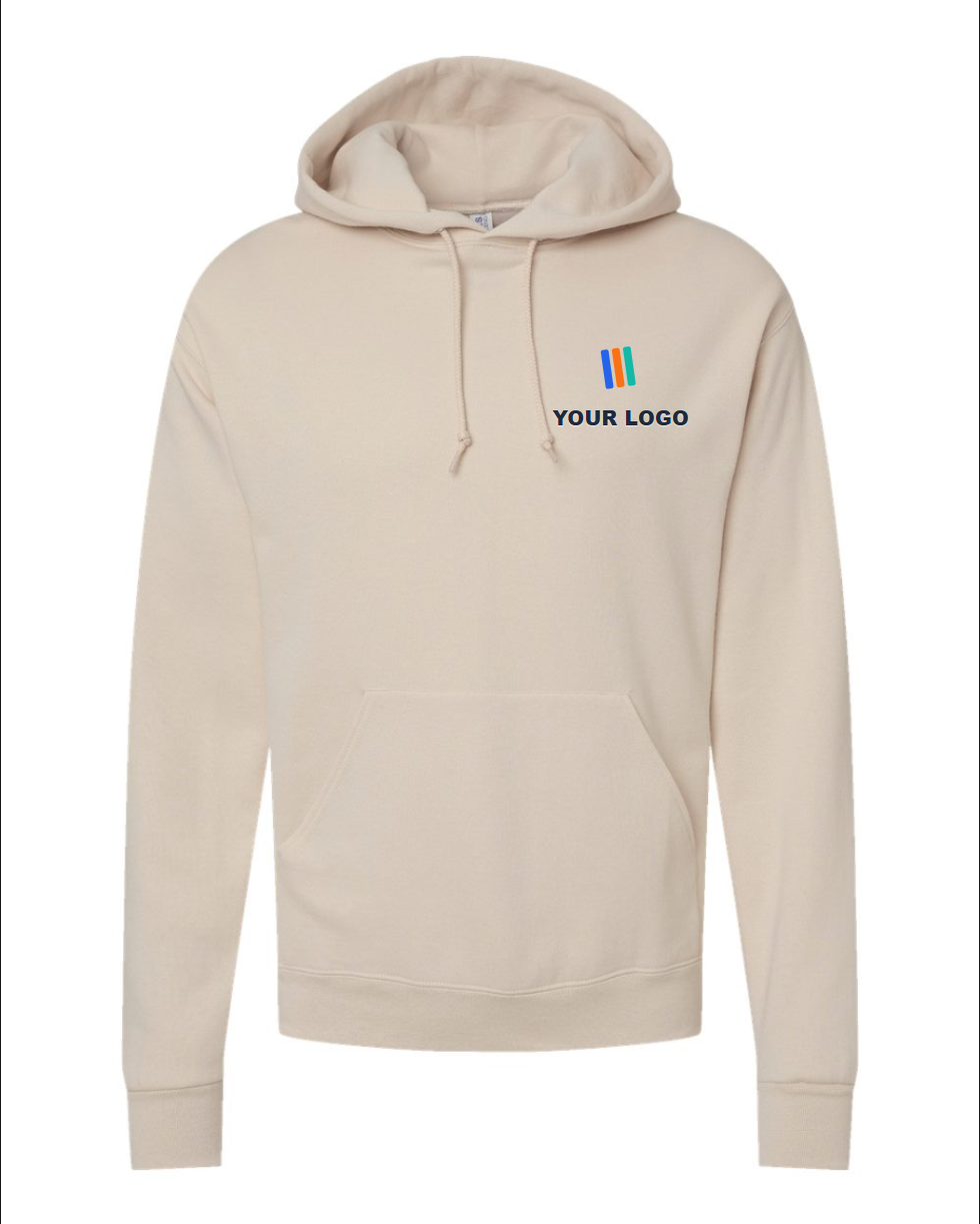 NuBlend Pullover Hooded Sweatshirt — Embroidered