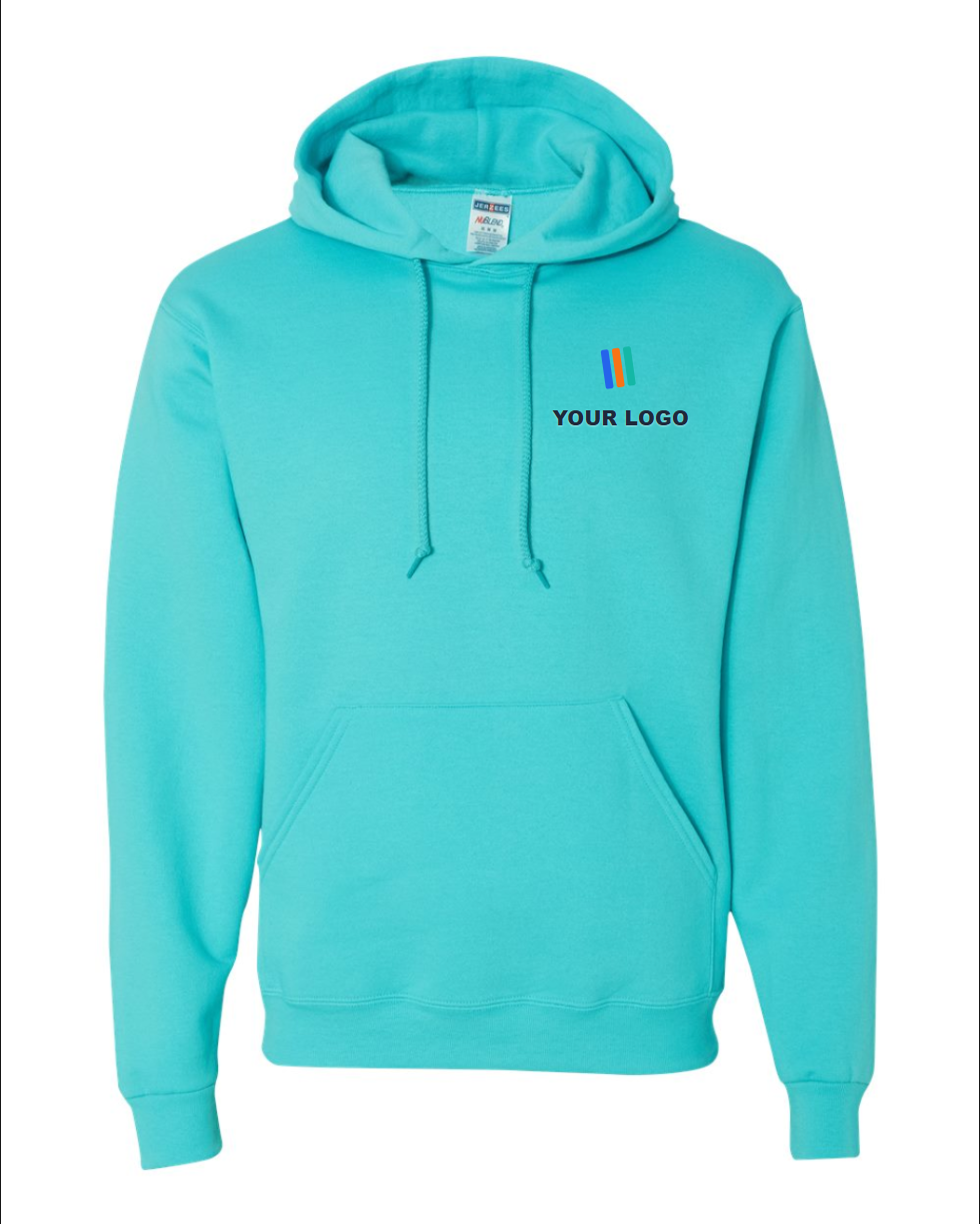 NuBlend Pullover Hooded Sweatshirt — Embroidered