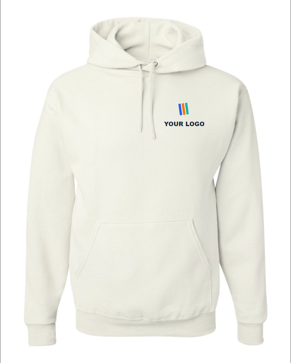 NuBlend Pullover Hooded Sweatshirt — Embroidered