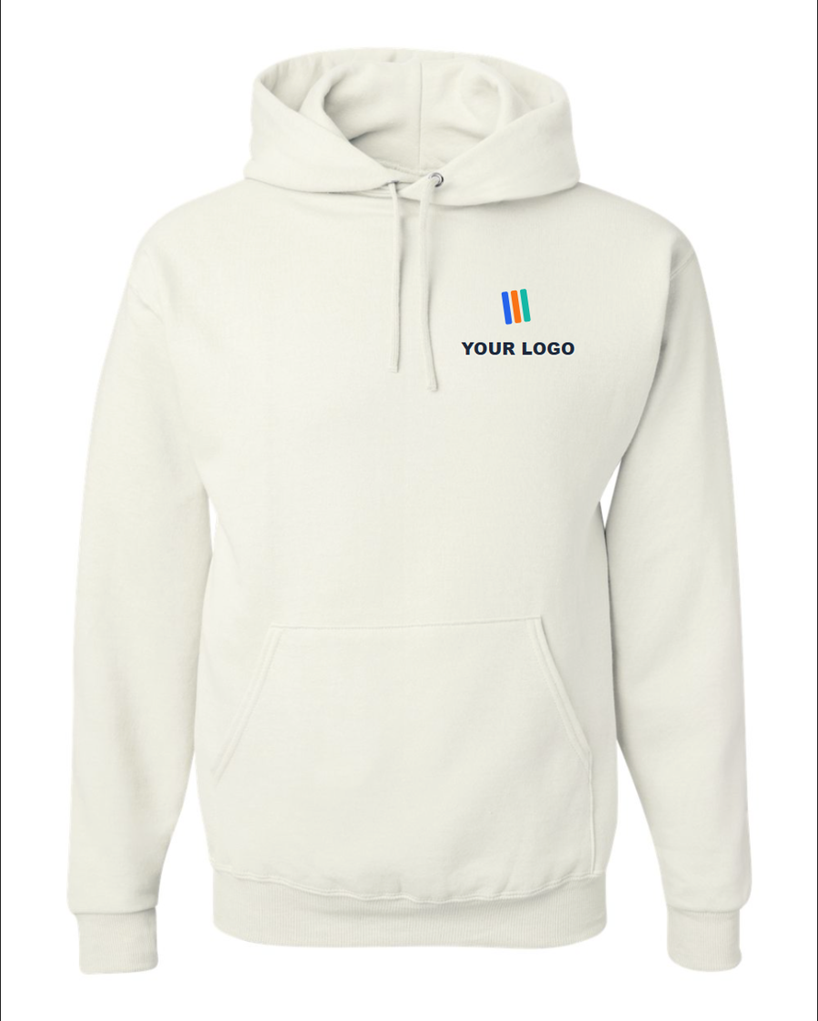NuBlend Pullover Hooded Sweatshirt — Embroidered
