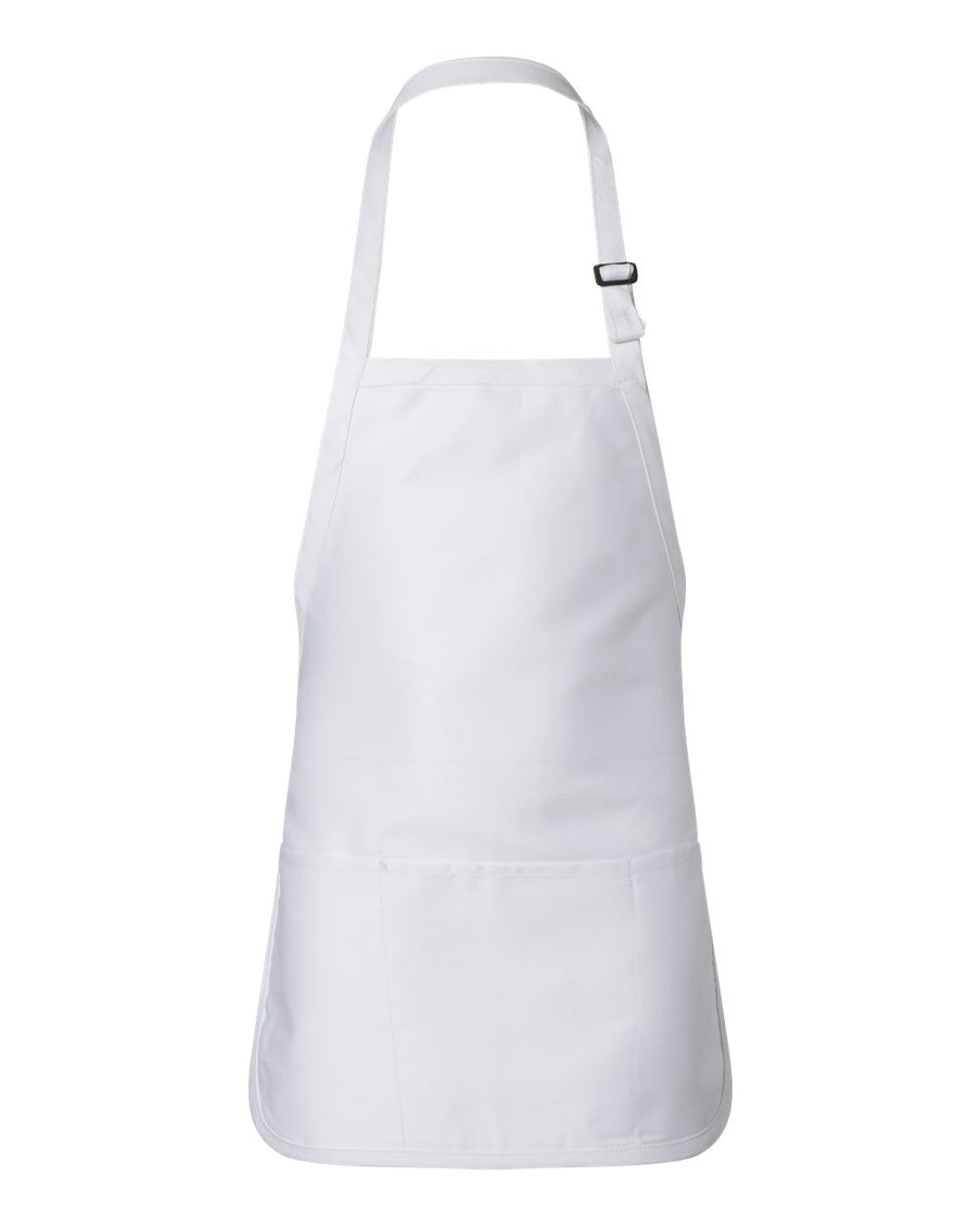 Full-Length Apron Q4250 White