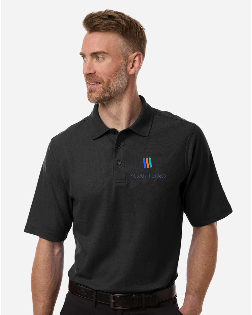 Men's Maverick CVC Pique Polo — Embroidered