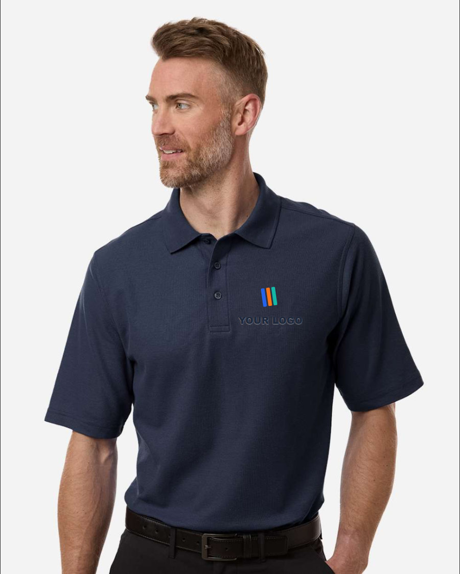 Men's Maverick CVC Pique Polo — Embroidered