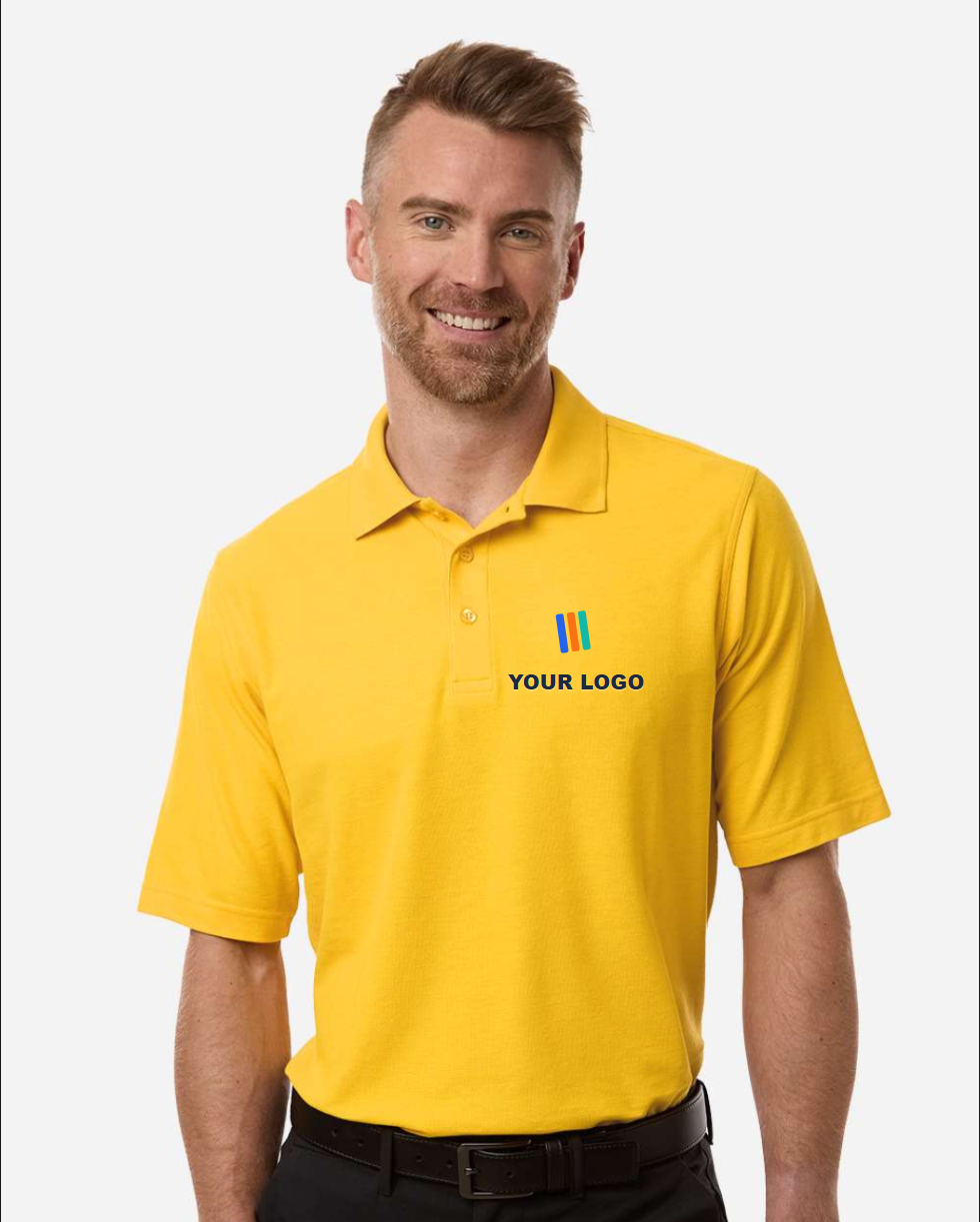 Men's Maverick CVC Pique Polo — Embroidered
