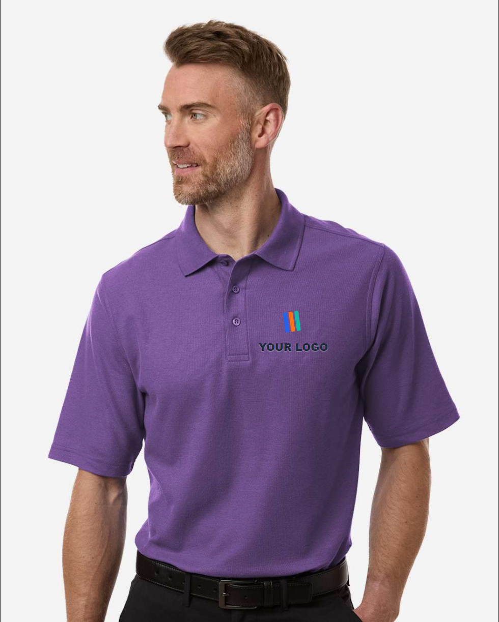 Men's Maverick CVC Pique Polo — Embroidered