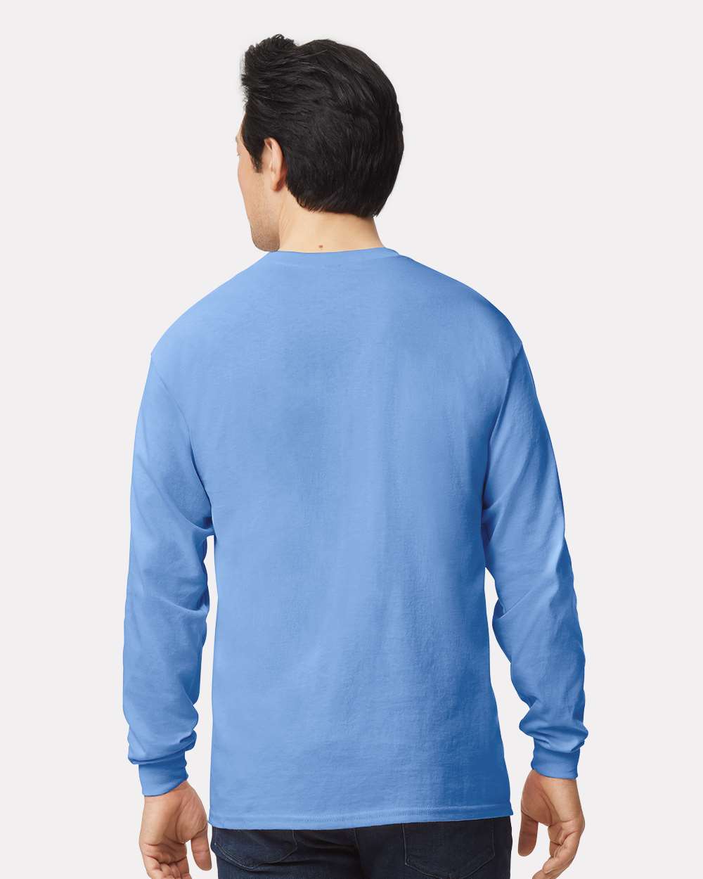 Ultra Cotton Long Sleeve 2400 Carolina Blue