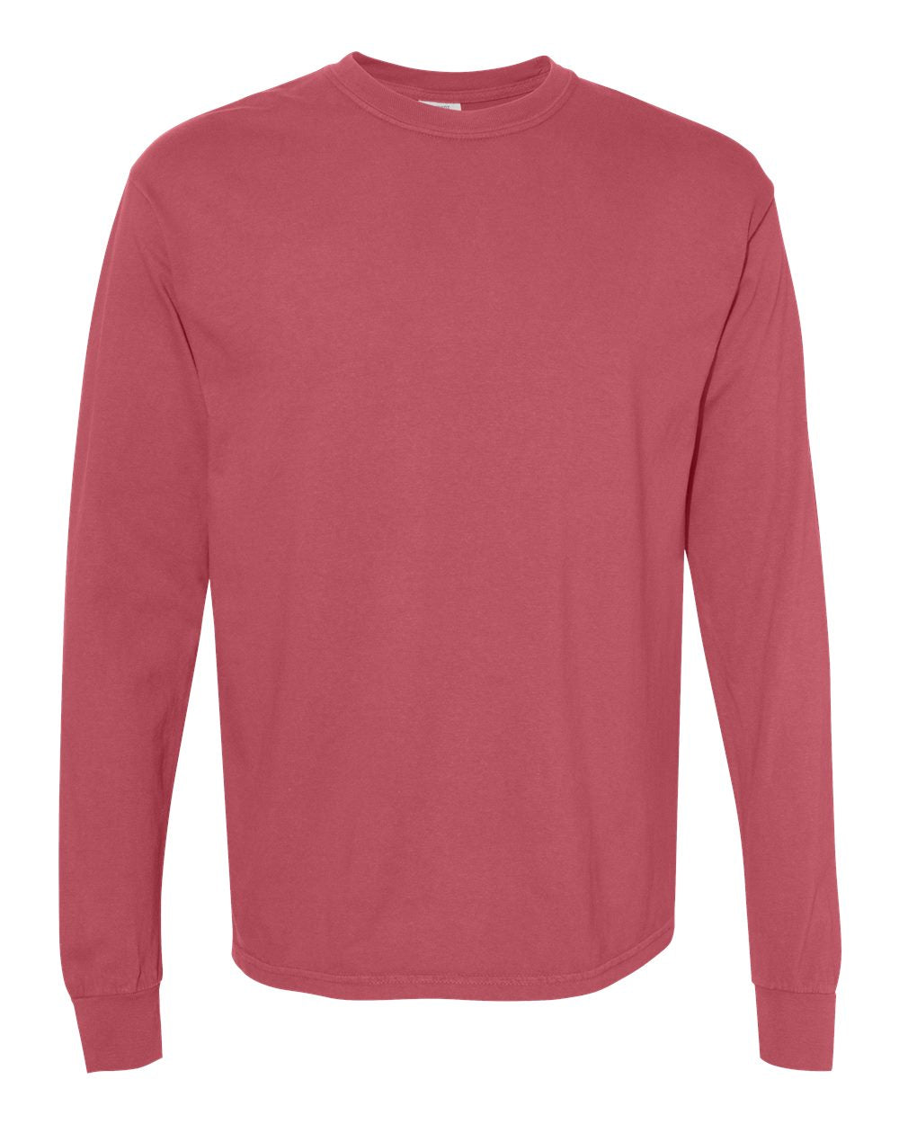 Garment-Dyed Long Sleeve 6014 Crimson