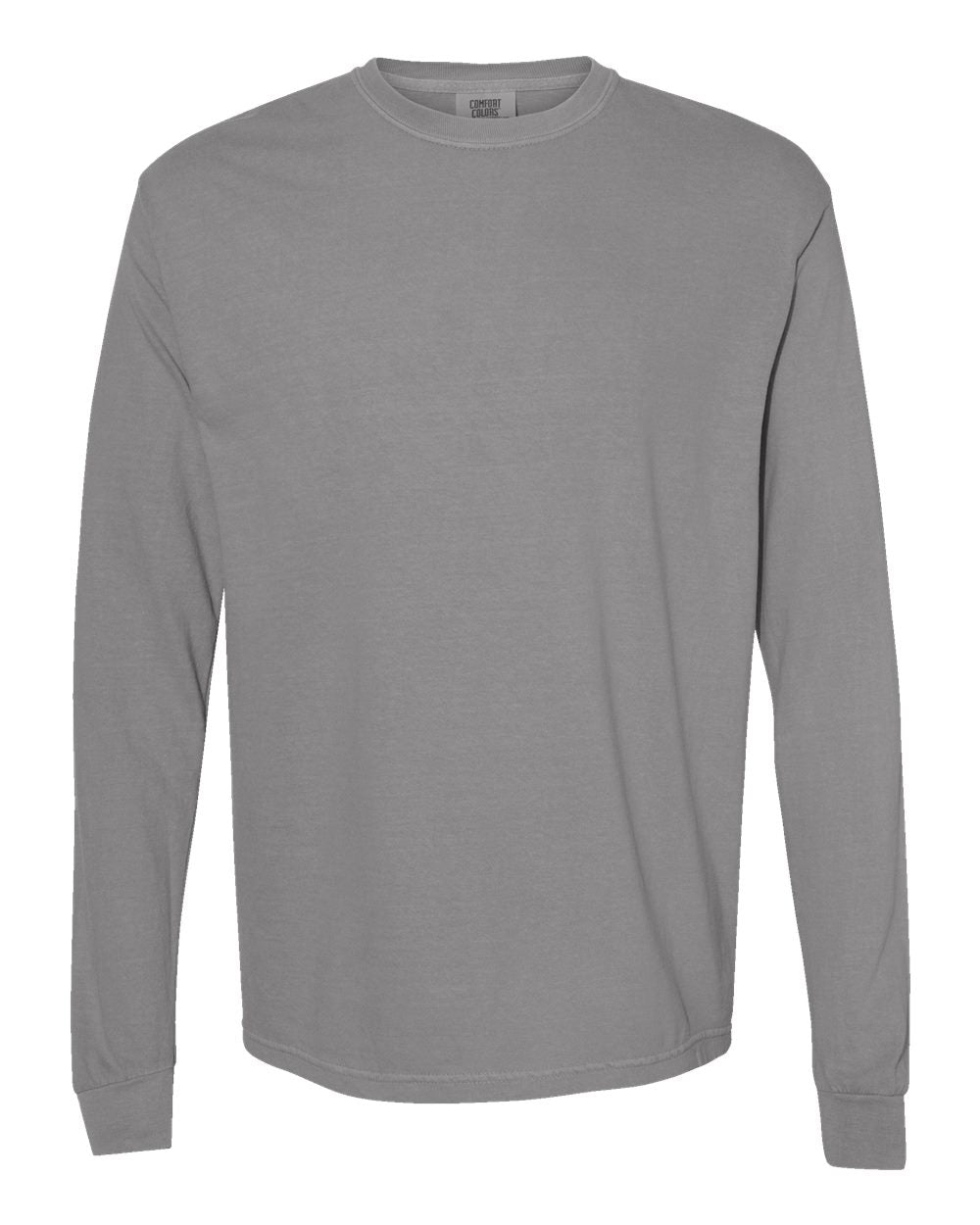 Garment-Dyed Long Sleeve 6014 Grey