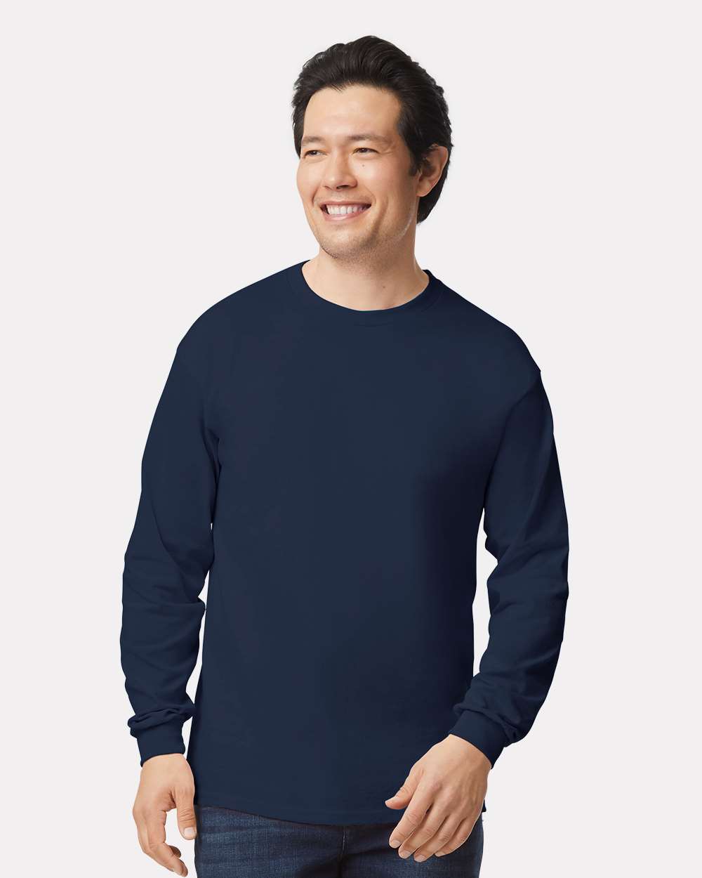 Ultra Cotton Long Sleeve 2400 Navy