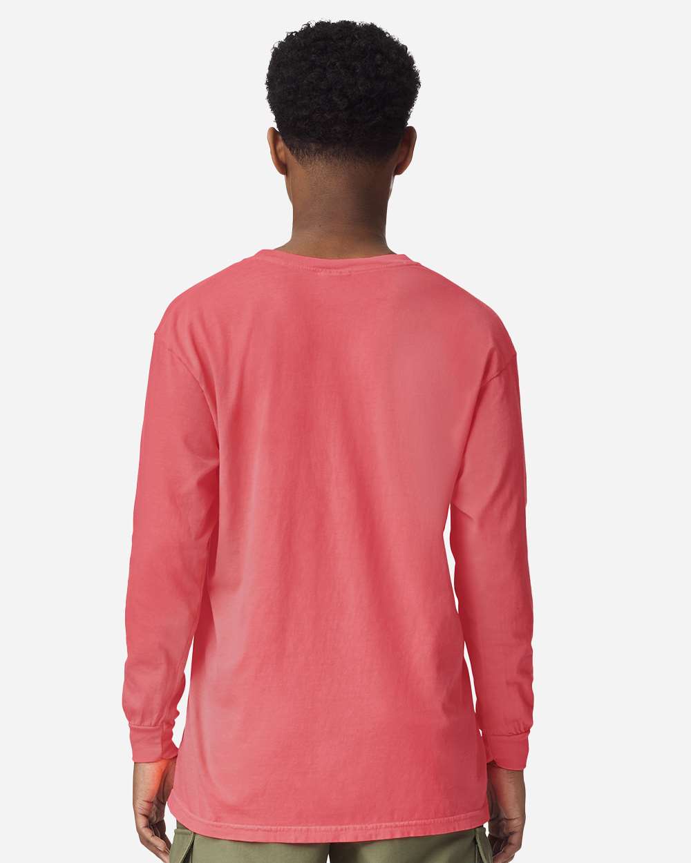 Garment-Dyed Long Sleeve 6014 Watermelon