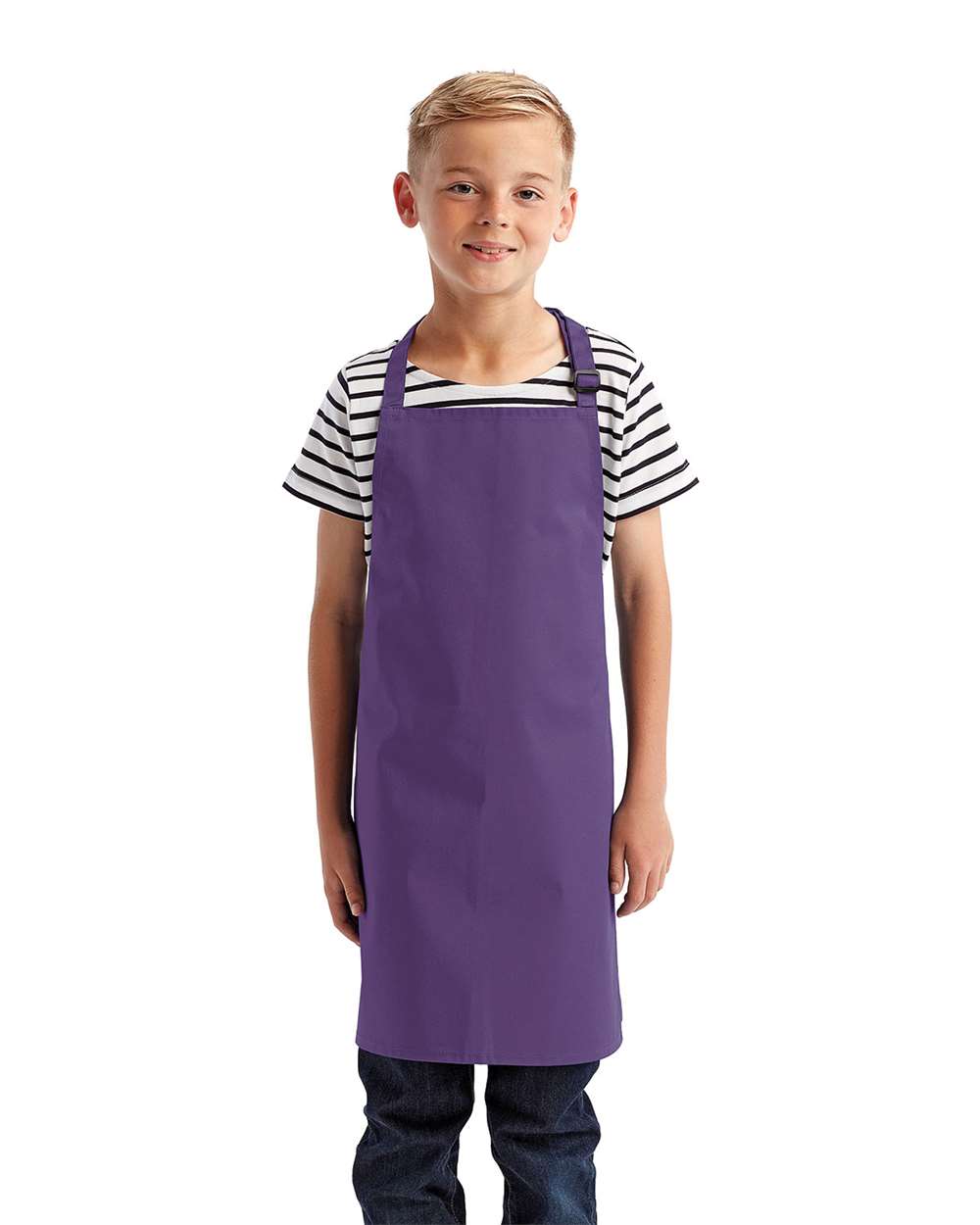 Youth Recycled Apron RP149 Purple