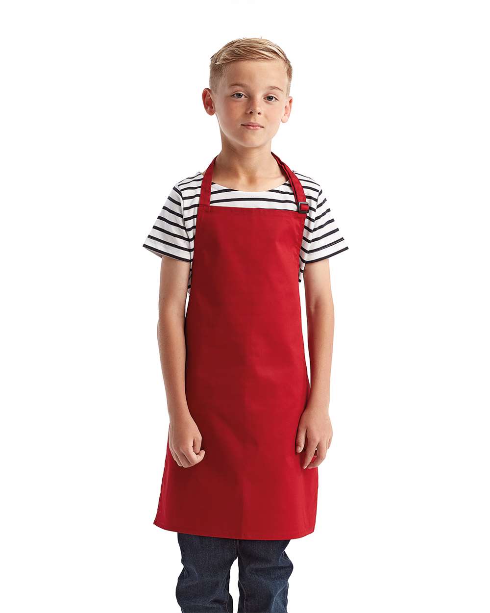 Youth Recycled Apron RP149 Red